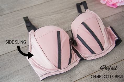 sling bra|bra with strong side support.